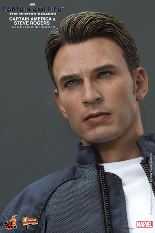 Illustration for article titled Captain America Action Figure Is Basically A Shrunken Chris Evans